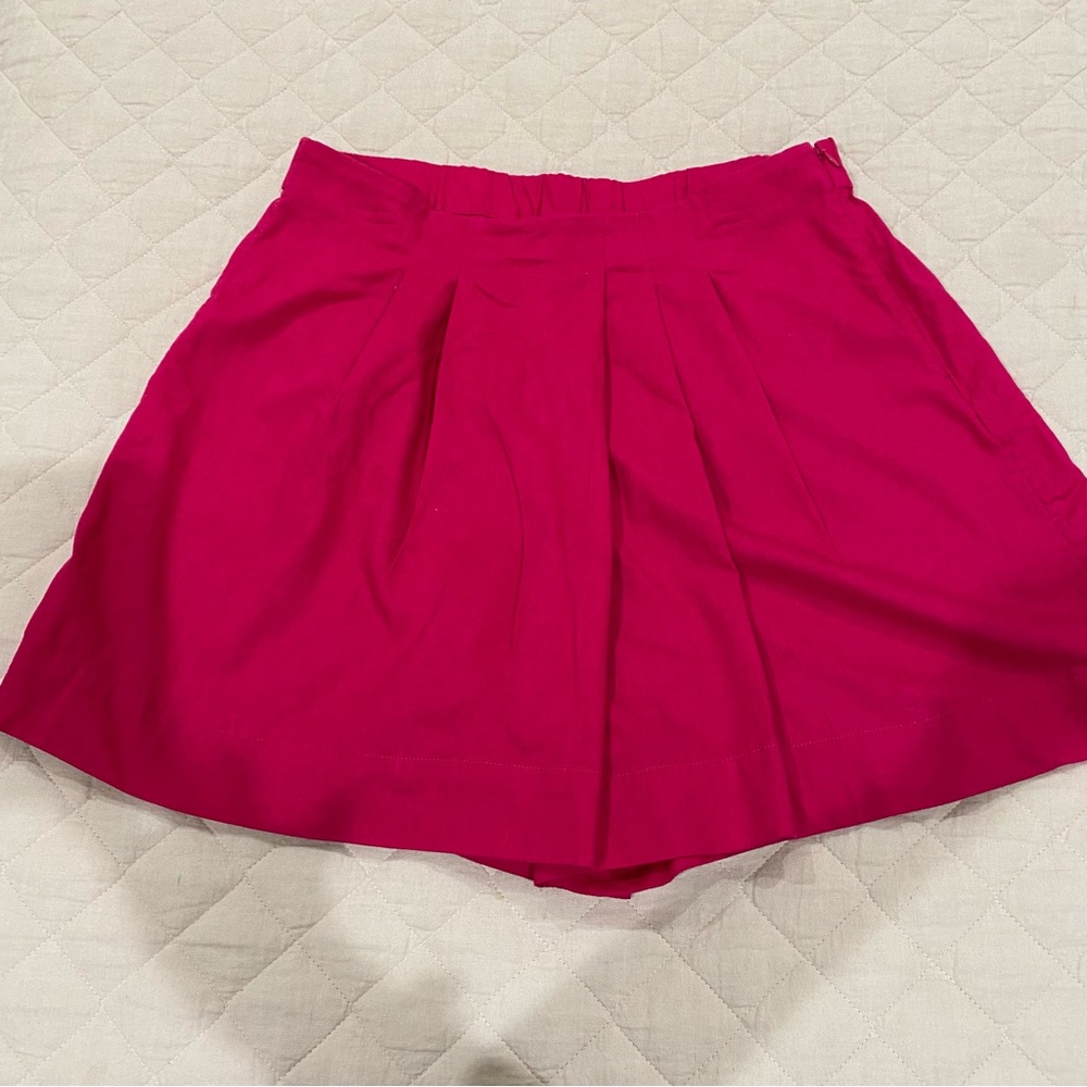 Banana Republic High-Waisted Hot Pink Skort (Skirt + Shorts!)